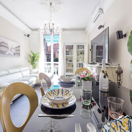 Apartment Center Lux| 2br| A/c| Parking By Tilo Genua